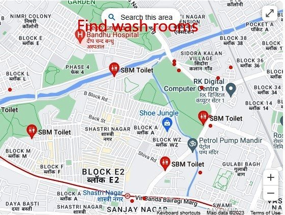 Washroom Near Me, How to Find Public Toilets 